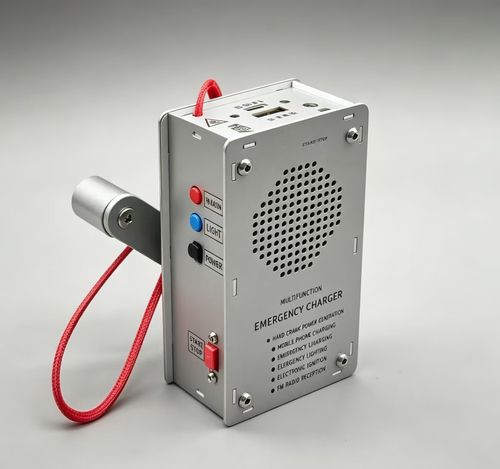 Hand Crank Emergency Generator | 2000mAh Power Bank USB Charger | Portable Power Outage Solution for Home, Camping, Travel | Survival Gear for Nigeria