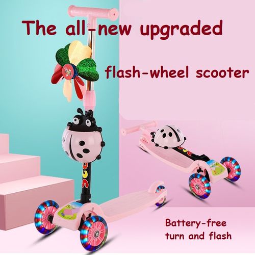 The all-new upgraded flash-wheel scooter 🛴