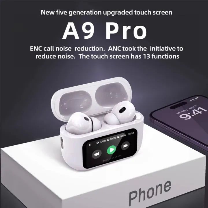 🎧📱ENC Noise Canceling HiFi Sound Wireless Earbuds with LED Display