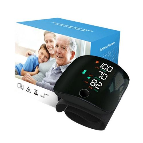 🎁🩺 Wrist chargeable electronic sphygmomanometer telehealth digital tensiometer Wrist chargeable digital blood monitor pressure🙌