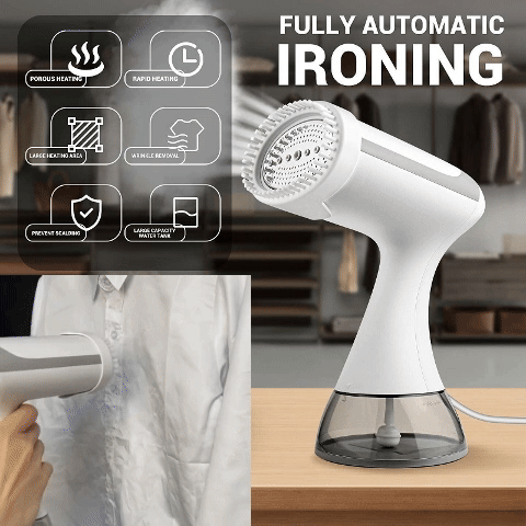 ❤️(1500W ultra-strong powerful, surpassing other hanging steamers） Your  travelling helper Handheld Steam Iron❤️