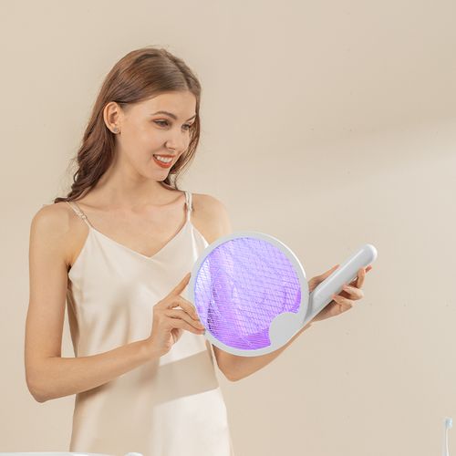 Electronic anti-mosquito swatter&Two in one electric mosquito bat 🦟🏸