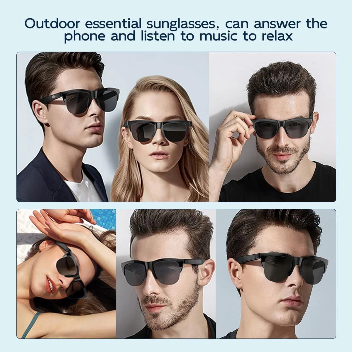 🔥Last day to get over 49% off🔥 -Smart Wireless Headphone Sunglasses