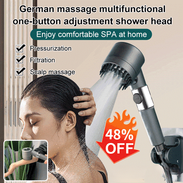 Multifunctional massage shower