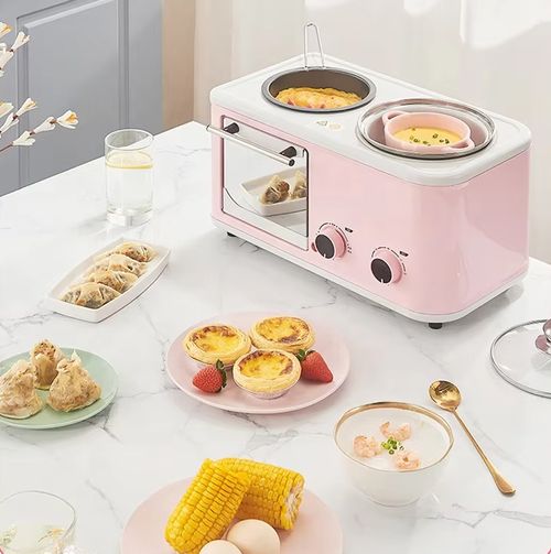 Sanduicheira automática multifuncional  Máquina de pequeno-almoço