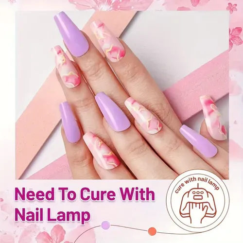 Conjunto completo com 60+3 cores de verniz gel