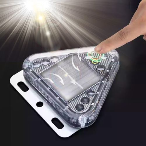 Waterproof Solar-Powered Truck Tail Warning Light