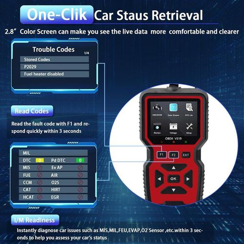 🔥Hot Sale🔥OBD2 Scanner Car Engine Diagnostic Tool