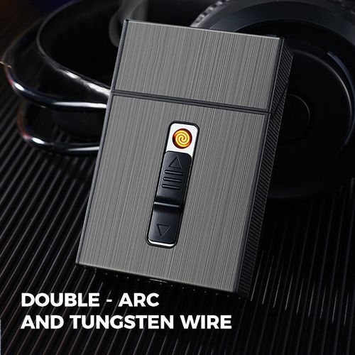 Cigarette Case with Lighter