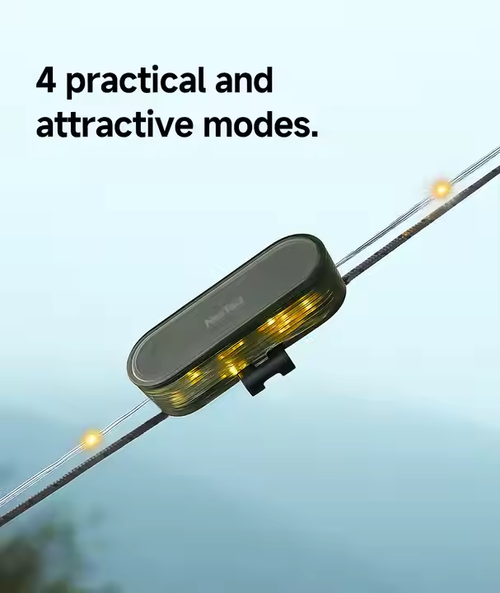 Multi-Use Star Lights Outdoor Camping Tape Measure Lights String Lights Canopy Tent Ambient Lights Portable Storage Warning Lights
