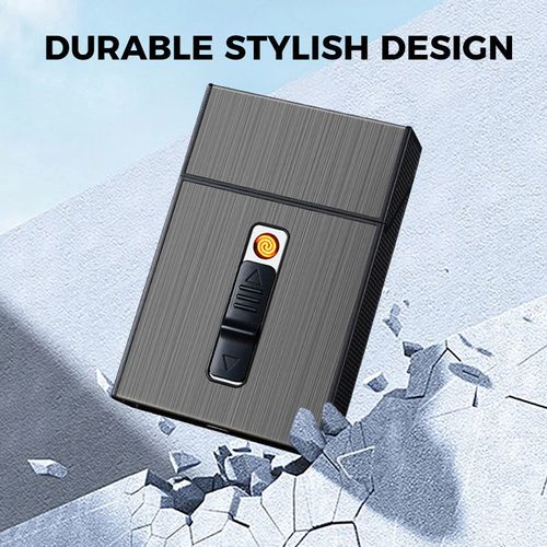 Cigarette Case with Lighter
