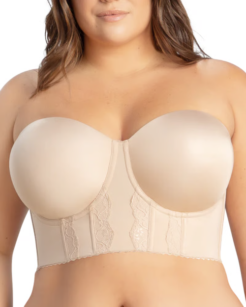 🔥HOT SALE 🔥The Low Back Strapless Bra size：40E