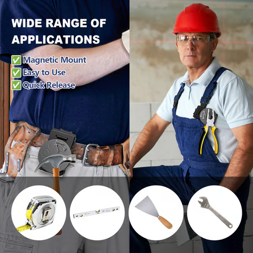 🧲 Heavy Duty Magnetic Tool Belt Clip🔧