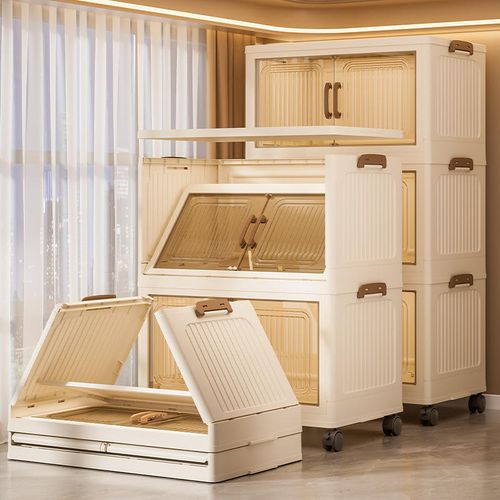 Stackable storage lockers - 4 layers