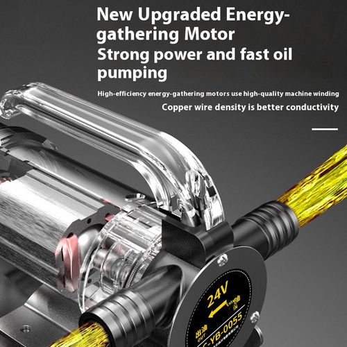 12V24V220V Integrated Forward and Reverse Oil Pump, Small Electric Oil Pumping Unit