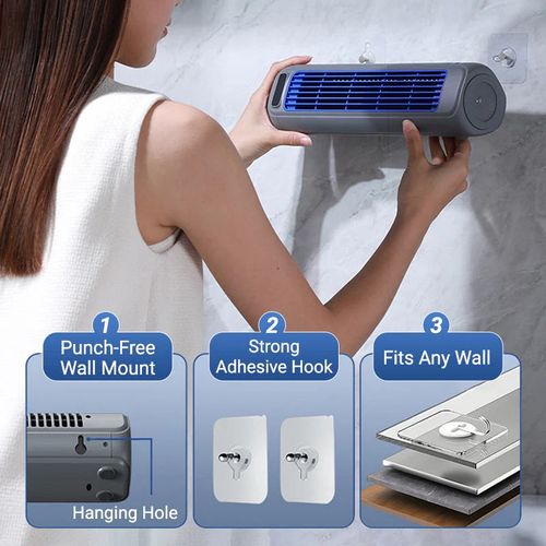 🌊 Wireless Charging Air Conditioner❄️