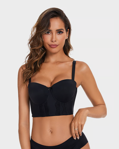 🔥HOT SALE 🔥The Low Back Strapless Bra size：40E