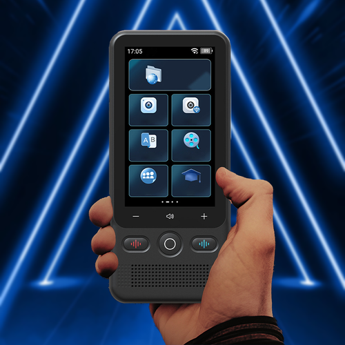 📲 2-in-1 Portable Translation Device – Real-time translation