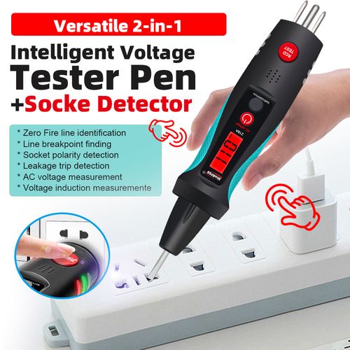 💥Intelligent Circuit Detector-European plug
