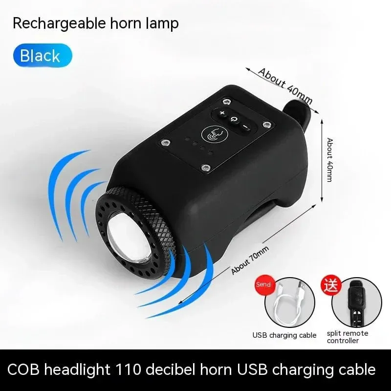 2-in-1 Bike Light and Horn