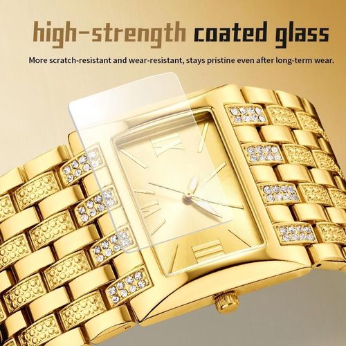 Women's Elegant Square Dial Watch