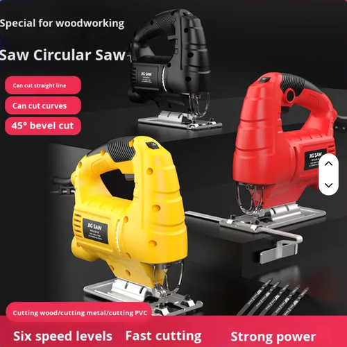 220V Jigsaw – Powerful Cutting Performance with 10 Extra Blades