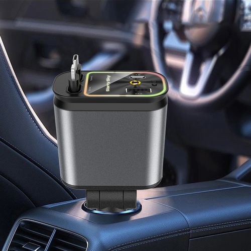 4 in 1 Fast Charging Car Charger 120W with Star💫
