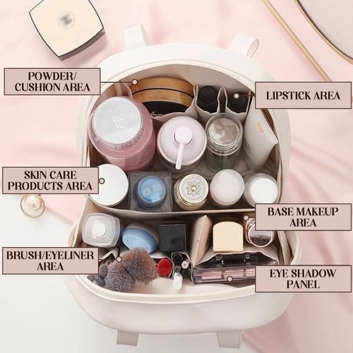 👜 Multi-layered Shell-shaped Cosmetic Bag