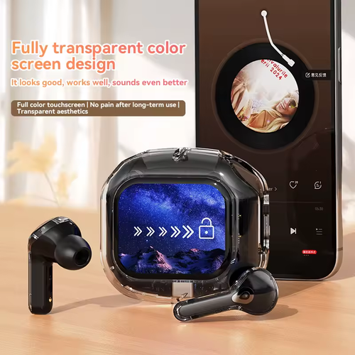 🎧Air Max Bluetooth 5.4 Smart Touch Screen Earphones