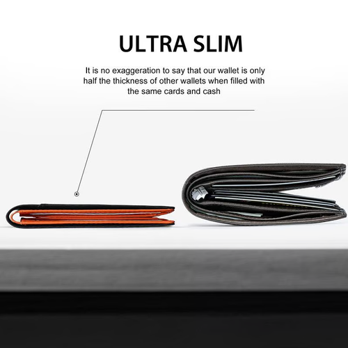 🔥Mens Slim Wallet RFID Blocking🔥