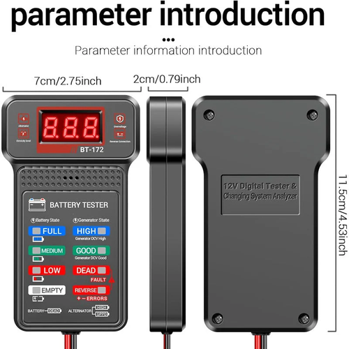 Instant Car Battery Tester⚡