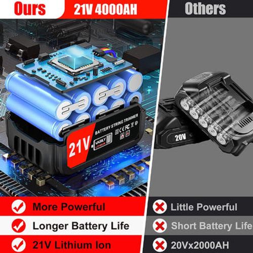 4 in 1 Cordless Weed Eater Pro