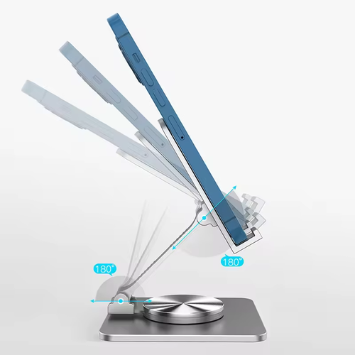 New high-quality foldable 360-degree rotating mobile phone stand and aluminum tablet stand🔍