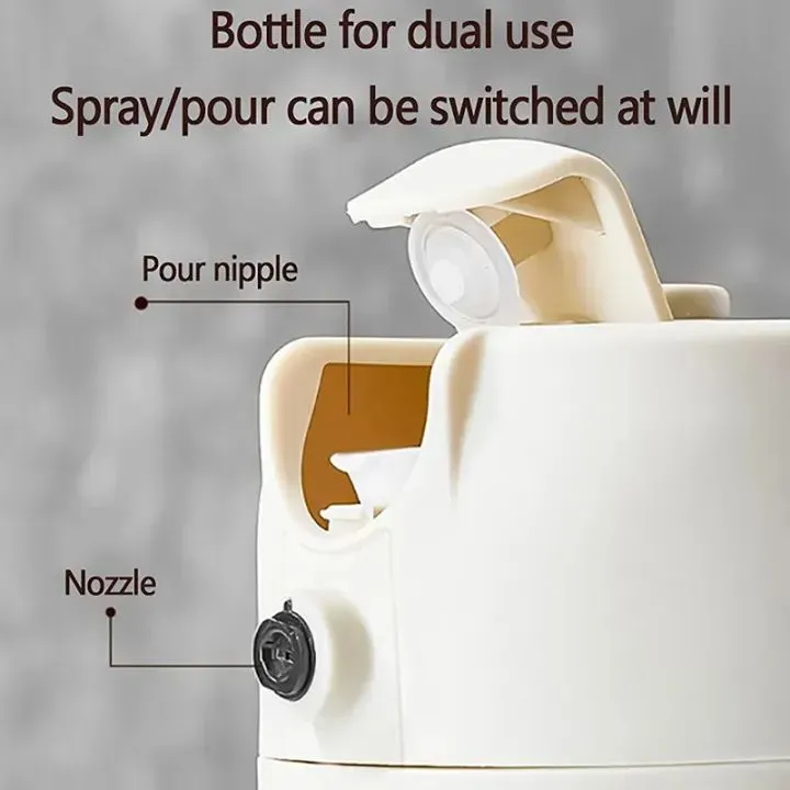 2 in 1 Glass Oil Sprayer & Dispenser