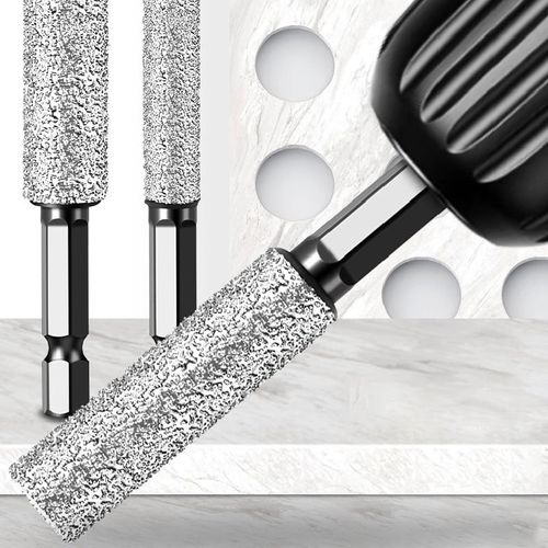 Hexagonal heated hole for drilling and grinding