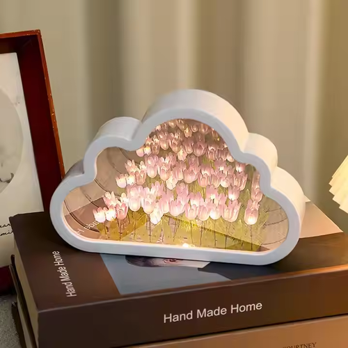 DIY Cloud Tulip Lamp (Color Random)