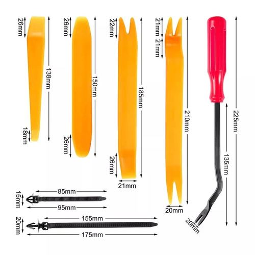 Auto Body Fasteners Kit & Fastener Remover