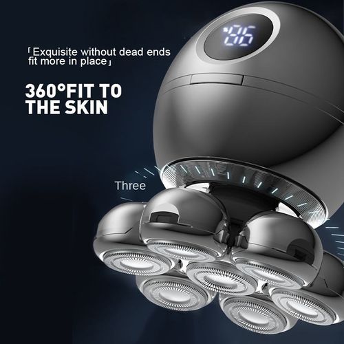 🔥7D Multifunctional Electric Shaver – Cordless, waterproof, and safe for face, head, and intimate areas
