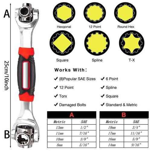 🔥48-in-1 Socket Wrench Set