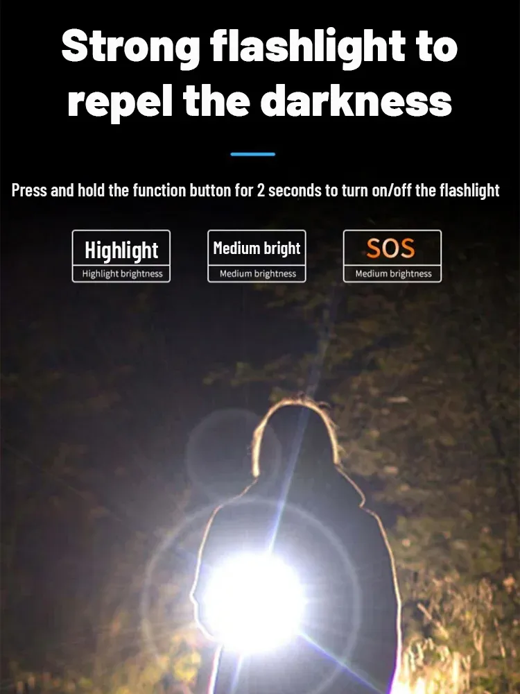 2-in-1 Arc Self Defense Flashlight