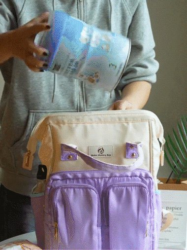 Large capacity backpack mommy bag