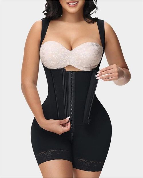 Tummy Control Butt Lifter Shaper with Zipper