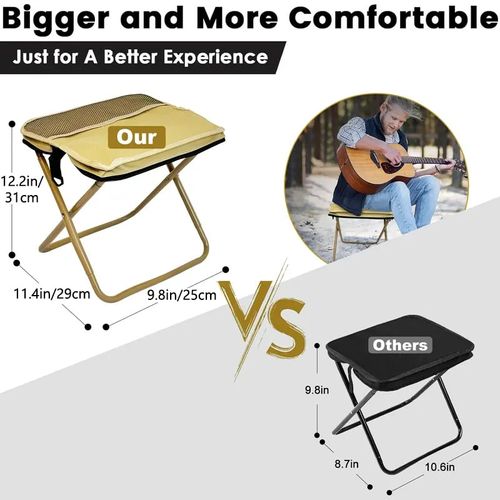buy one get two🪑Ultra-Light Folding Stool – Supports Up to 265 lbs