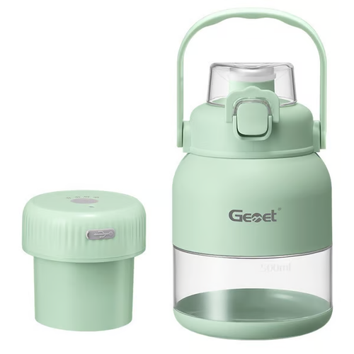 Portable Juice Mug with Double Lid