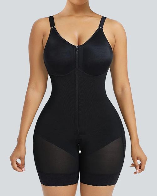 Tummy Control Butt Lifter Shaper with Zipper
