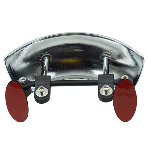 Motorcycle ultra-wide-angle rearview mirror