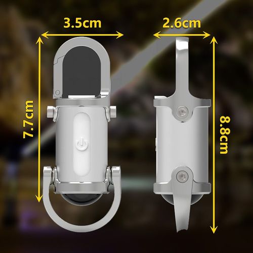 🔥1200LM Super Bright Mini Keychain Flashlight Waterproof