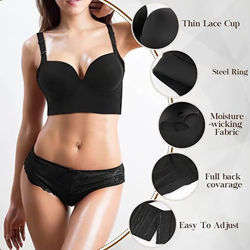 🌷Deep Cup Bra-Unlined Bras With Great Support