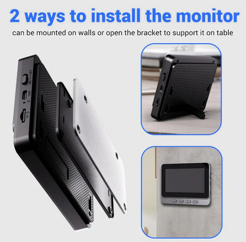 🔥Wireless Video doorbell with Monitor & Camera