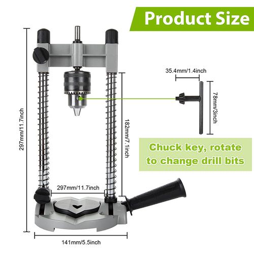 Universal Multi-Angle Drill Stand Holder